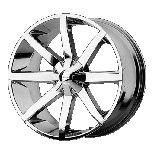 SLIDE 24x9.5 5x150.00 CHROME (25 mm)