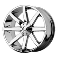 SLIDE 24x9.5 5x150.00 CHROME (25 mm)
