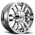 ~(43 lbs. 23X23X12)~ SLEDGE 20x9 8x165.10 CHROME PLATED (1 mm)