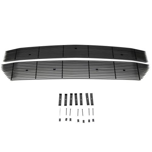 1618 SILVERADO 1500 LASER BILLET SERIES MAIN GRILLE REPLACEMENT BLK POWDER COATED