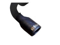 Injen 07-17 Jeep Wrangler JK 3.6L/3.8L 63mm Stealth Black Axle-back Exhaust w/ 4in Black Tips