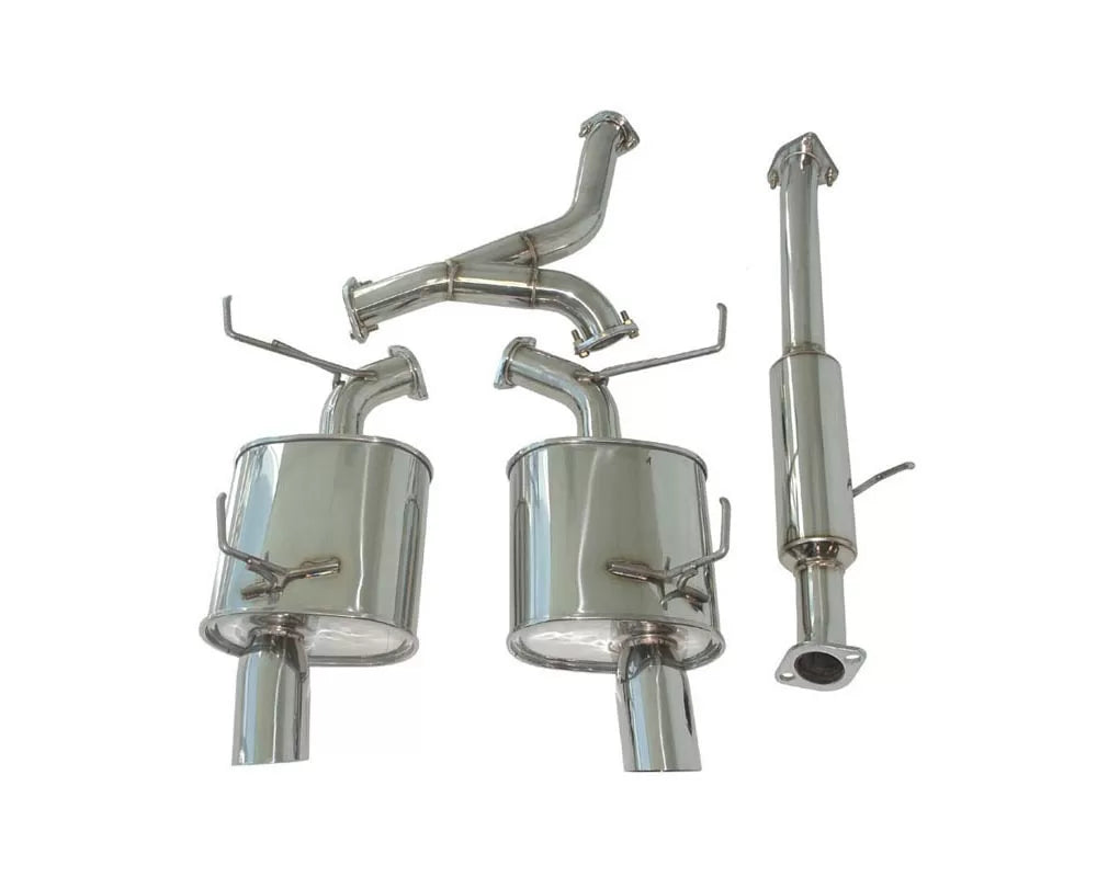 Megan Cat-Back Honda S2000 AP1 00-03 OE-RS Exhaust 2.5 pipe DUAL Tips