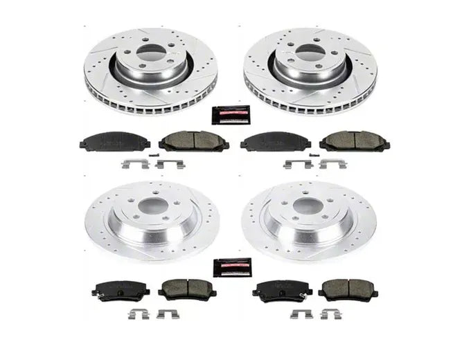 Power Stop 15-19 Ford Mustang Front & Rear Z23 Evolution Sport Brake Kit