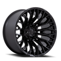 Fuel Wheels black auto part