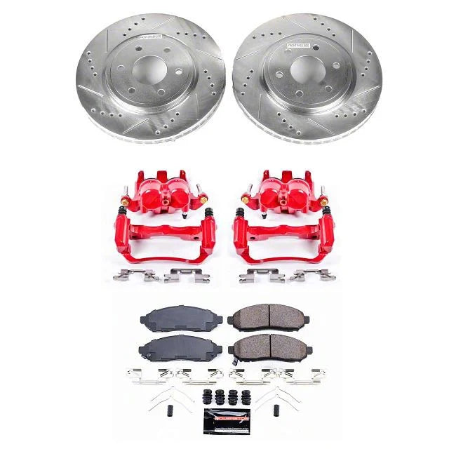 Power Stop 2019 Nissan Frontier 2WD Front Z23 Evolution Sport Brake Kit w/Calipers