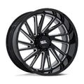 D621 22X10 8X6.5 GL-BLK-RTTC -18MM