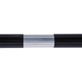 22FT CUTTOFIT BLACK POWDER COAT ROLLER TUBE/WHT END CAPS/LIGHT RAIL/LED LIGHTS (RANGE 22FT15FT)
