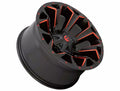 D787 20X10 5X4.5/5.0 M-BLK RD-MILL