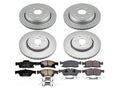 Power Stop 16-19 Jeep Grand Cherokee Front & Rear Z17 Evolution Geomet Coated Brake Kit