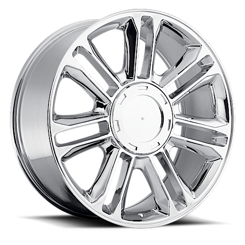 REV WHEELS REPLICA 586 SERIES 24X10 6x139.7/6x5.5 +30MM OS CHROME