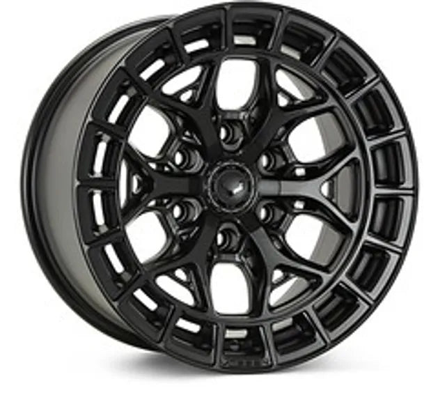 Vossen HFX-6 17x9 - 6x135 - ET0 - Super Deep Face - 87.1 - Satin Black Wheel
