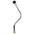 FLOOR MOUNT SHIFTER GM POWERGLIDE TRANS W/CHROME 16IN BENCH BEND LEVER & MUSCLE