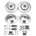 Power Stop 2014 Infiniti QX70 Front & Rear Z23 Evolution Brake Kit