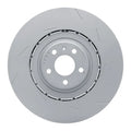 R1 Concepts Hi-Carbon Alloy GEOMET Coated Rotor - Slotted Fits Porsche Macan