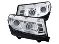 ANZO 2014-2015 Chevrolet Camaro Projector Headlights w/ U-Bar Chrome