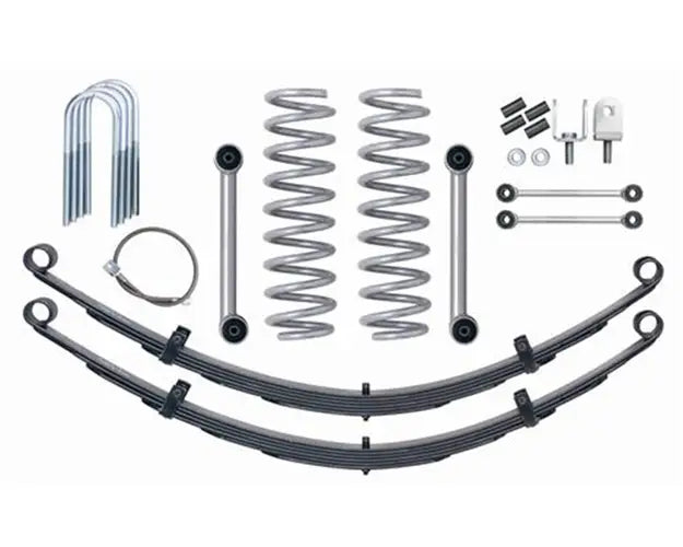 XJ LIFT KIT 3.5 INCH SUPER RIDE W/FULL LEAF SPRINGS 8401 CHEROKEE XJ