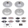 Power Stop 2014 Mercedes-Benz C300 Front & Rear Euro-Stop Brake Kit