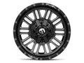 ~(50 lbs. 23X23X15)~ HARDLINE 20x12 5x114.30/5x127.00 GLOSS BLACK MILLED (-44 mm)
