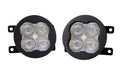 SS3 LED Fog Light Kit for 2016-2021 Subaru Crosstrek Yellow SAE Fog Max w/ Backlight Diode Dynamics