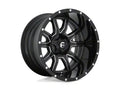 ~(44 lbs. 23X23X15)~ VANDAL 20x12 5x114.30/5x127.00 GLOSS BLACK MILLED (-43 mm)