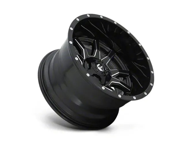 ~(44 lbs. 23X23X15)~ VANDAL 20x12 5x114.30/5x127.00 GLOSS BLACK MILLED (-43 mm)