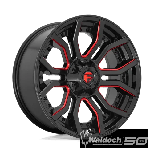 D712 22X10 5X5.0/5.5 GL-BLK-RTTC -1