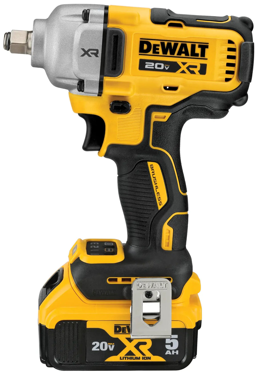 20V MAX XR 1/2IN MIDRANGE IMPACT WRENCH W/HOG RING ANVIL KIT + BONUS BATTERY