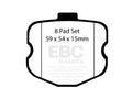 EBC S6 Brake Pad and Rotor Kit