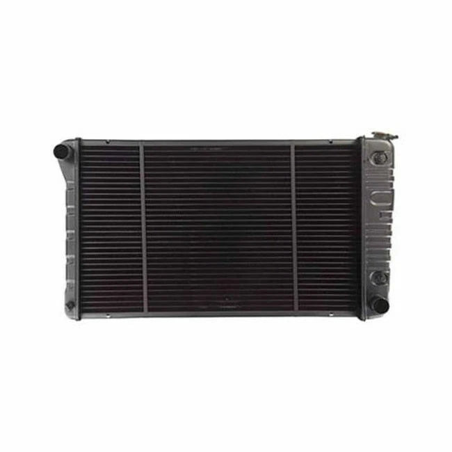 RADIATOR; 1-ROW; PLASTIC; ALUMINUM;