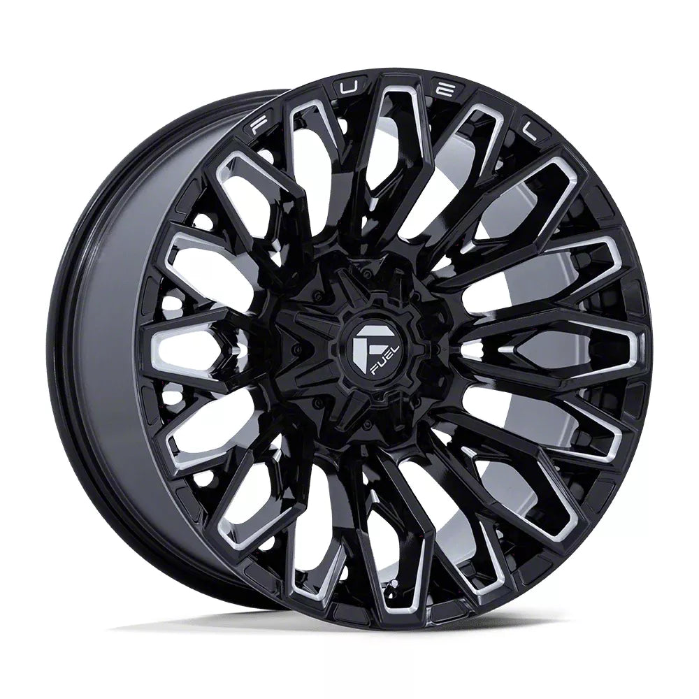 D865 20X9 5X4.5/5 G-BLK MILL 1MM