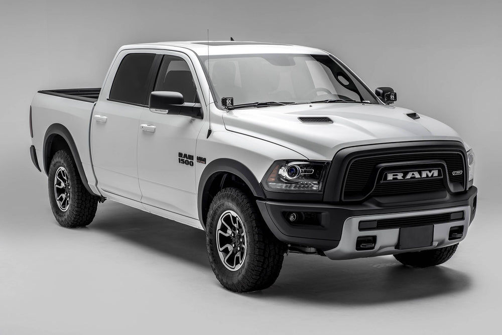Laser Billet Grille Black Aluminum 2 Pc Overlay