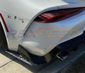 ***Discontinued***Rexpeed V2 Forged CarbonA Side Spats (Gloss) Supra 2020