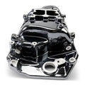 Edelbrock 65-90 BB Chevy Oval Port Heads Performer 2-O Manifold - Black Plasma