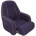 DELUXE SPORT WHT/NAV NO BOLST