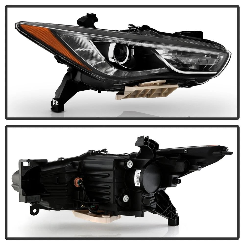 INFINITI QX60 FULL LED (HIGH LOW BEAM) LED DRL PROJECTOR HEADLIGHT OE RIGHT