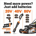 40V POWER SHARE 20IN CORDLESS SNOW BLOWER WITH BRUSHLESS MOTOR