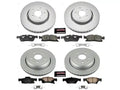 Power Stop 13-16 Dodge Durango Front & Rear Z17 Evolution Geomet Coated Brake Kit