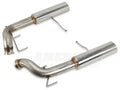 ~(71 lbs. 62X17X13)~ Crossmember Back w/H-Pipe Exhaust System 70-71 GTO/68-72 442 Dual Split Rear Valance Exit 2.5 in Intermediate And Tail Pipe Violator Mufflers And Hardware Incl Tip Not Incl Pypes Exhaust