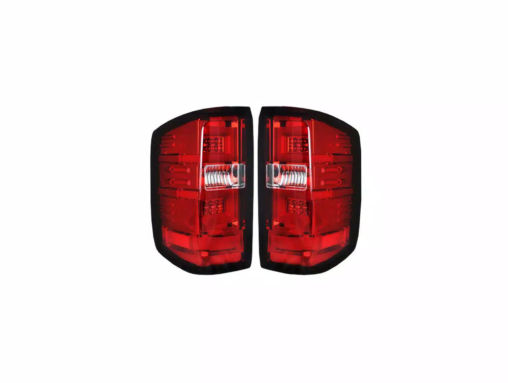~(11 lbs. 19X13X11)~ Chevy Silverado 14-18 1500 and 14-19 2500/3500 (Replaces Factory OEM Halogen Tail Lights ONLY - Also Fits GMC Sierra 15-
