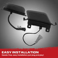 Ford 21-24 RAPTOR 7-Piece Fender Hood Light Kit Smoked Lens w/ White LED Running Lights w/ Startup Light Sequence