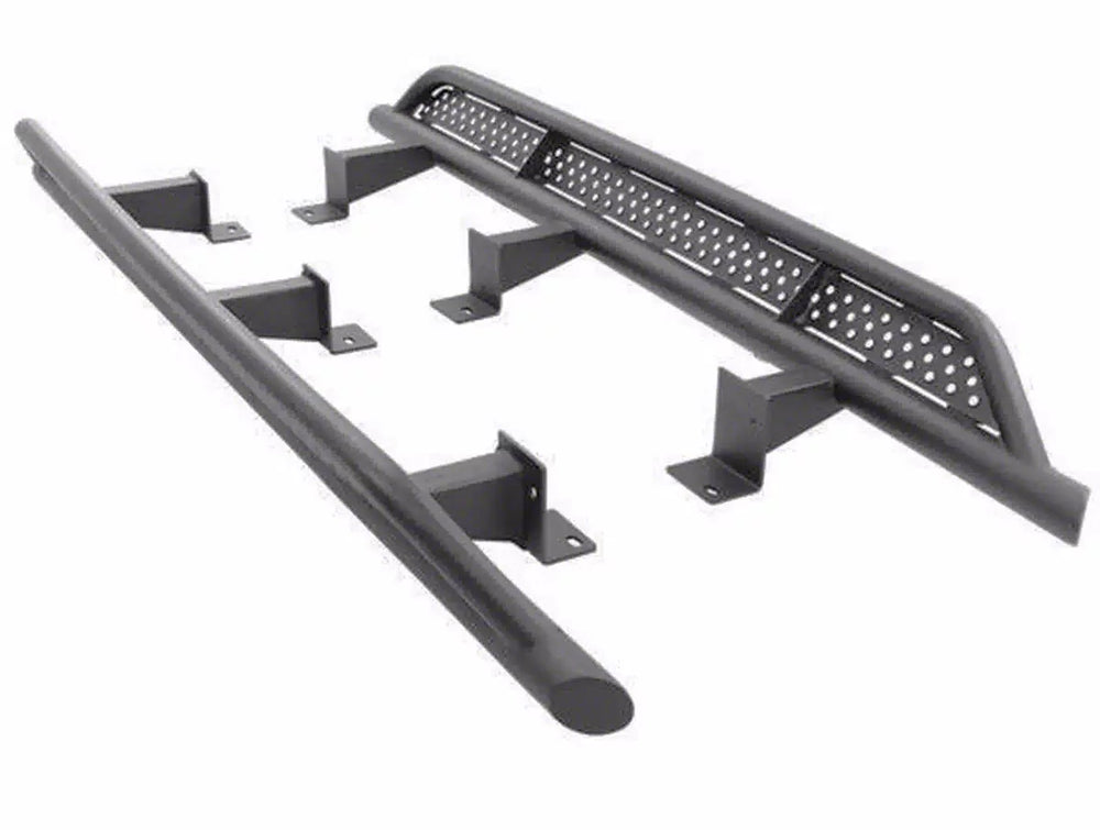 14C 4RUNNER XTREME FRAME MOUNTED STEEL SLIDER TXT BLACK