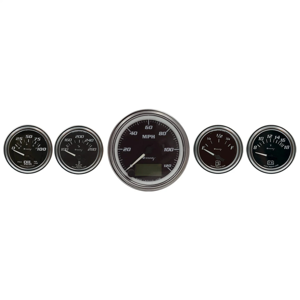 GAUGE SET, 3-3/8" ELEC SPEEDO, 2" O