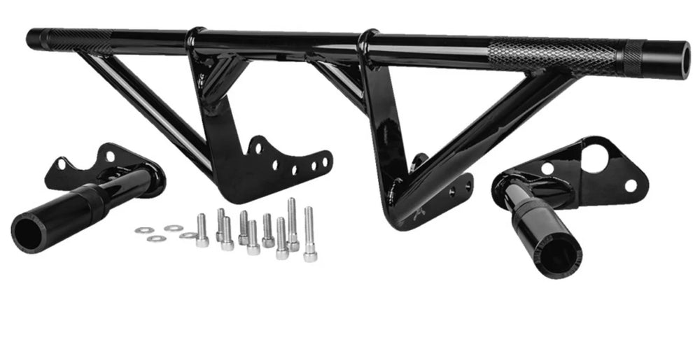 Burly Brand 18-Up M8 Softail Brawler Kit Front and Rear - Black