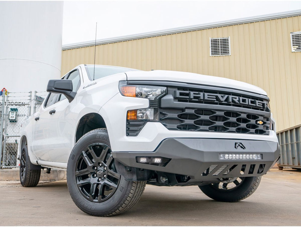 22C SILVERADO 1500 VENGEANCE FRONT SENSOR BUMPER W/NO GUARD MATTE FINISH