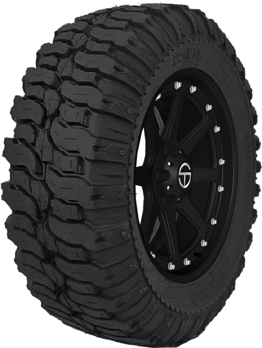 33X13.00R16LT 10 PLY BLACK SIDEWALL SUPER SWAMPER M16