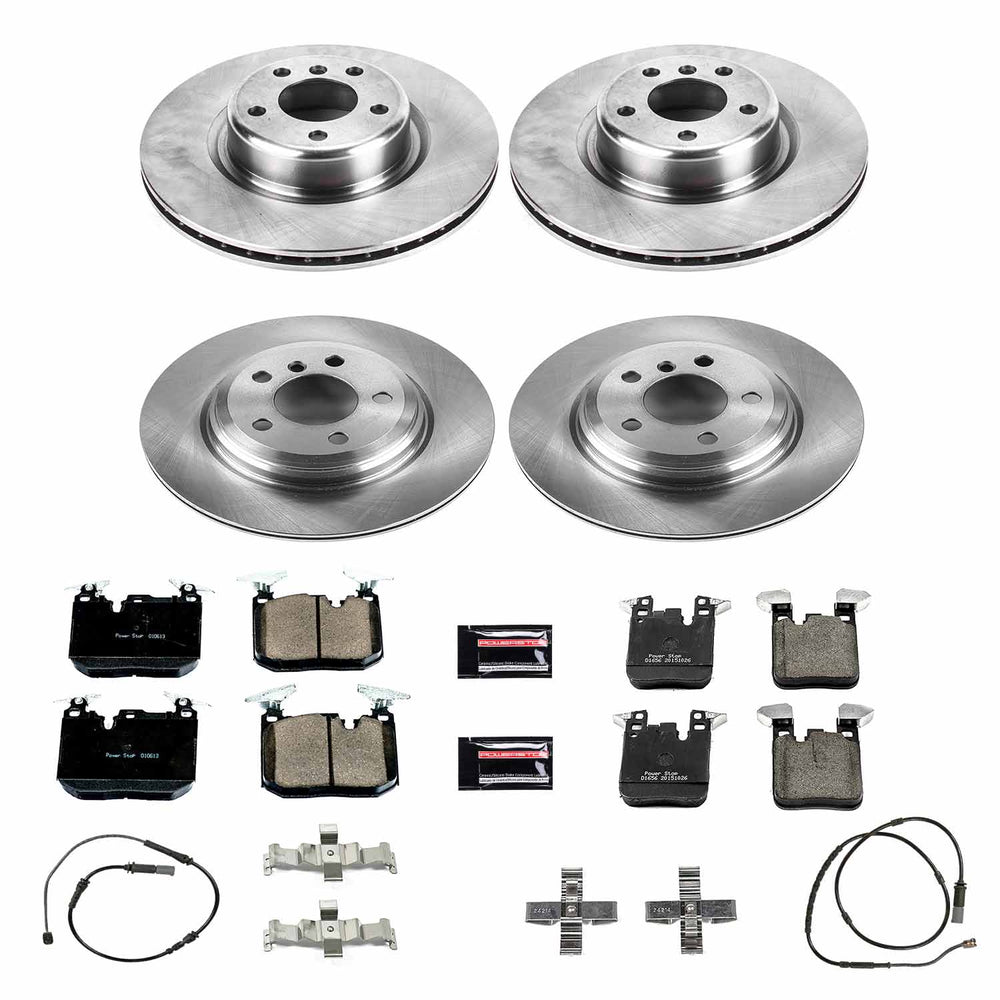 Power Stop 2016 BMW 328i Front & Rear Autospecialty Brake Kit