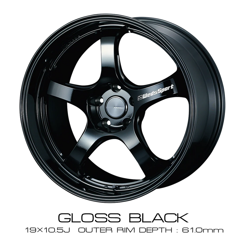 WedsSport RN-05M 18 X 8.5 45 5-114.3 GBK (Gloss Black)