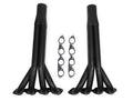 Upright Headers Big Block Chevy 2-1/4 Inch Upright Headers With 4 Inch Collector Black Finish FlowTech