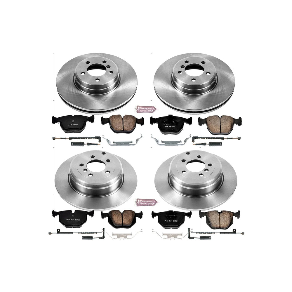 Power Stop 03-05 Land Rover Range Rover Front & Rear Autospecialty Brake Kit