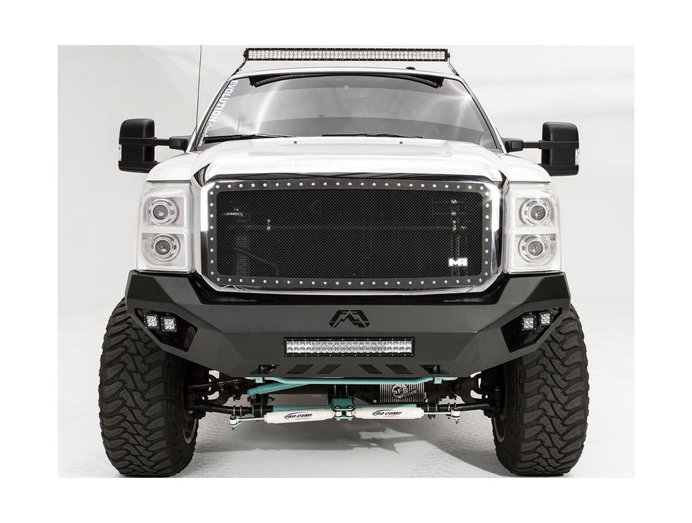 1115 F450/F550VENGEANCE FRONT BUMPER W/ NO GUARD MATTE BLACK